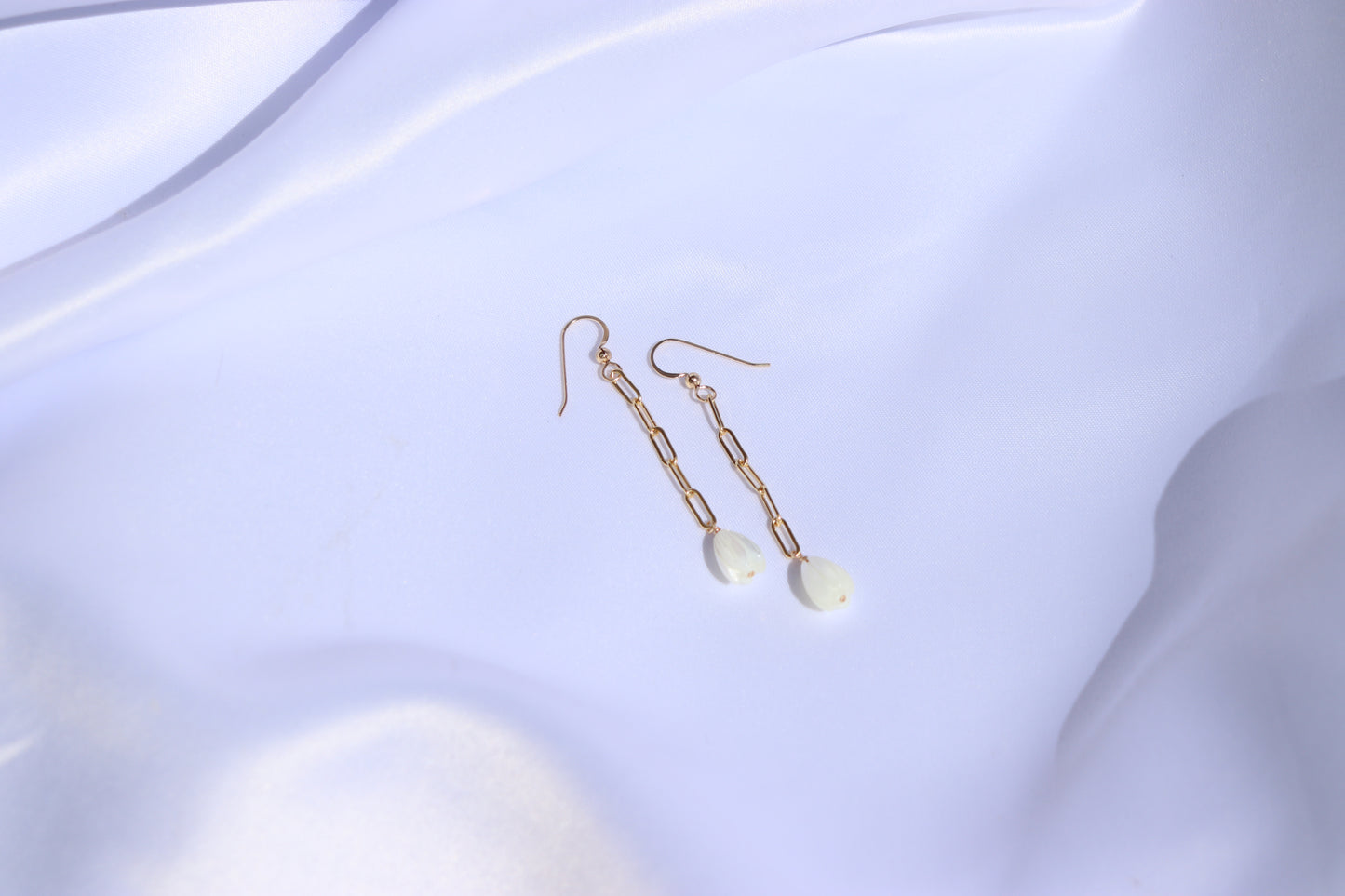 Pikake Paperclip Earrings