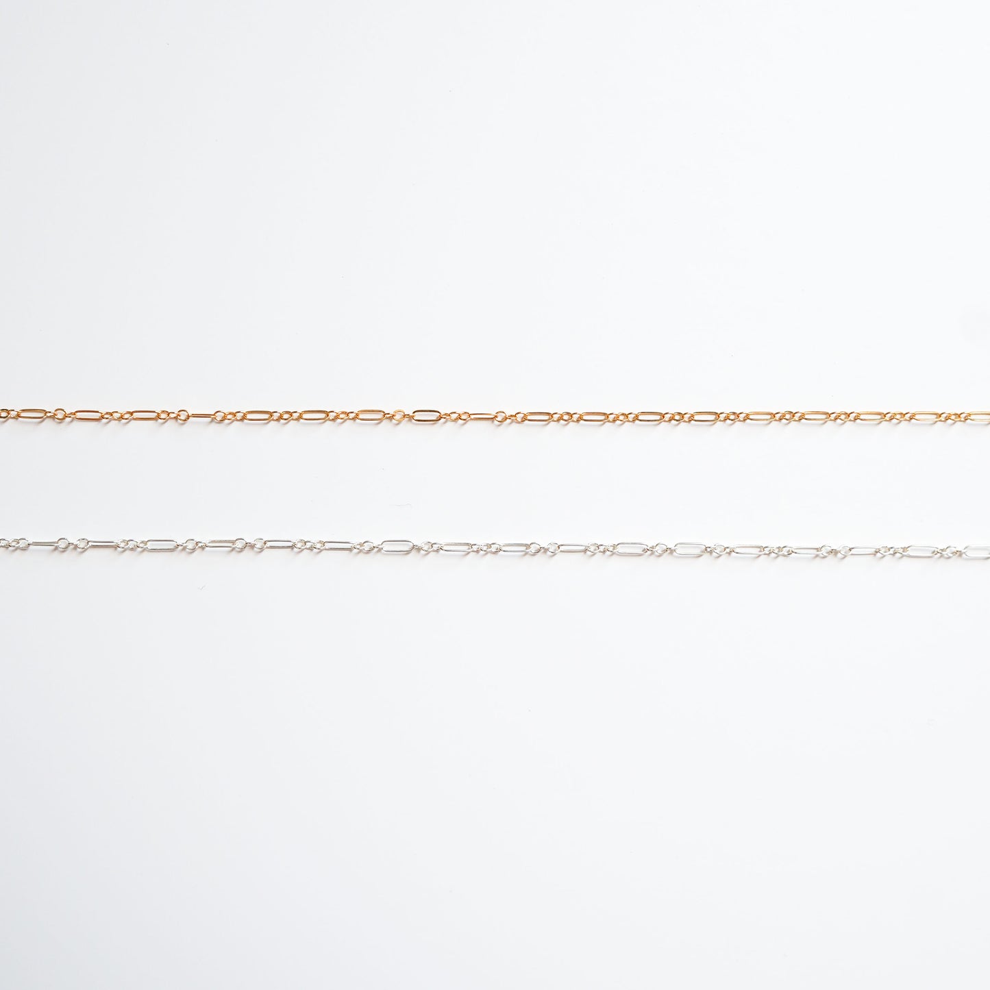 Cable & Thin Paperclip Chain