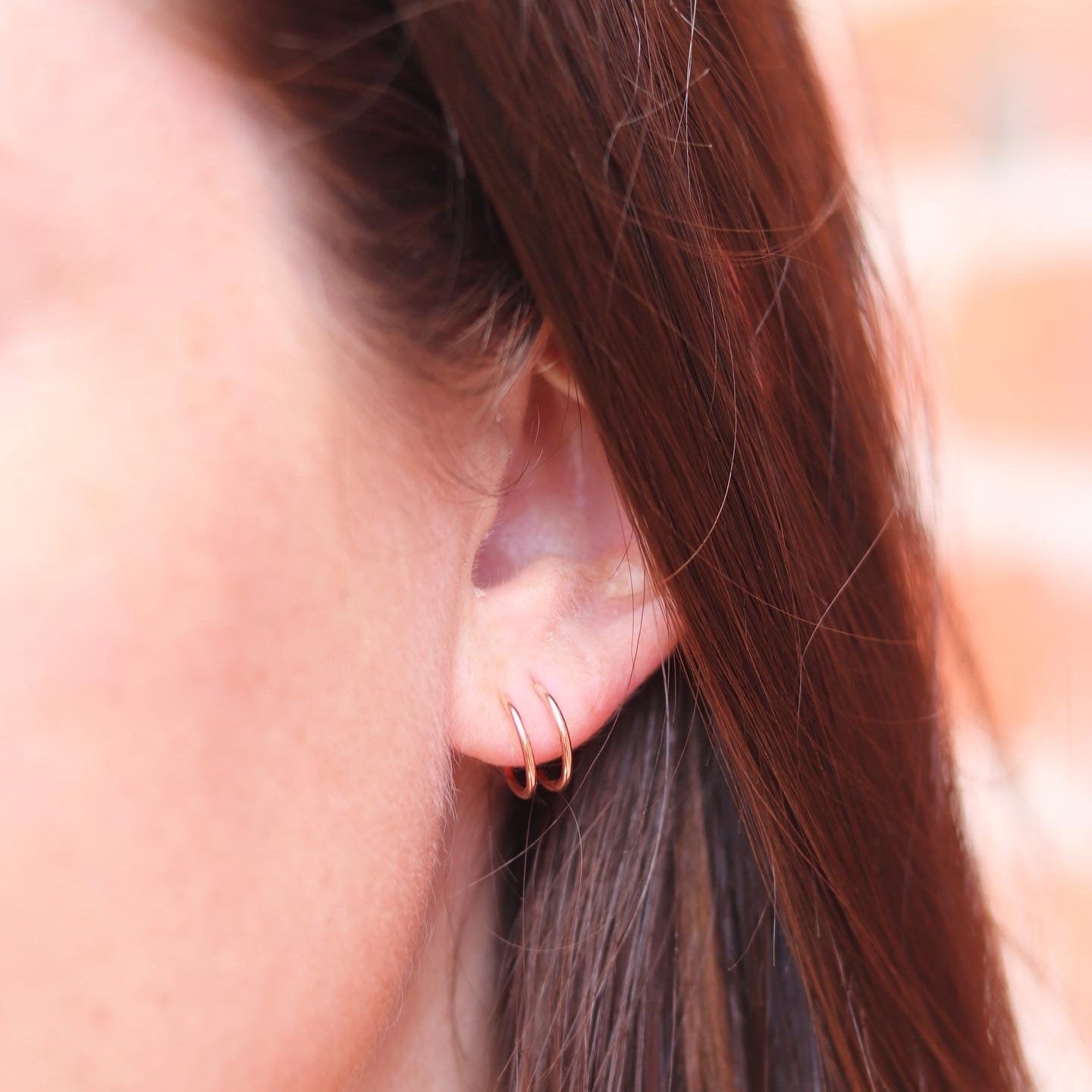 Tiny Spiral Earrings