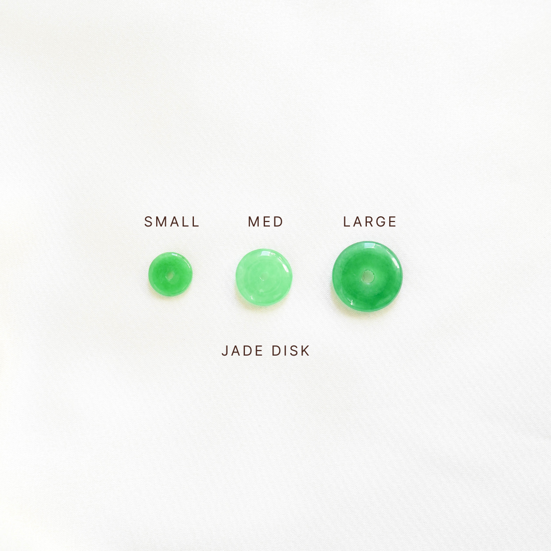 Jade Disc Necklace
