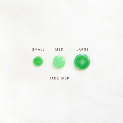 Jade Disc Necklace
