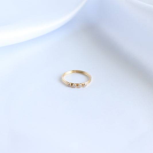 4 CZ Ring