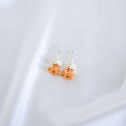 Puakenikeni 2 Flower Simple Earrings