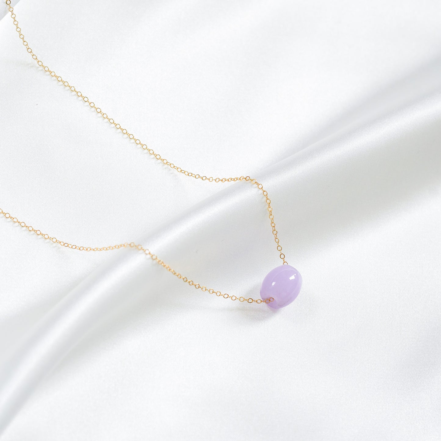 Jade Barrel Necklace