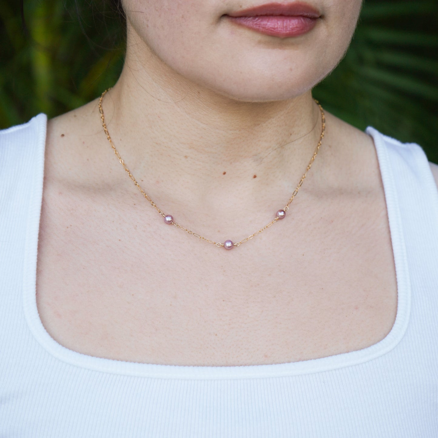 Small Edison Pearl Necklace