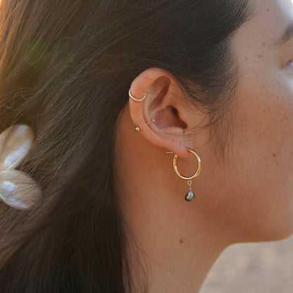 Keshi Tahitian Hoops