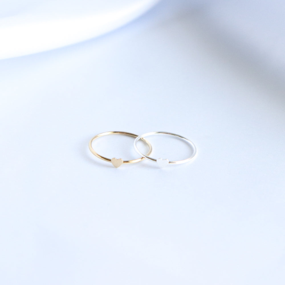 Heart Stacking Ring