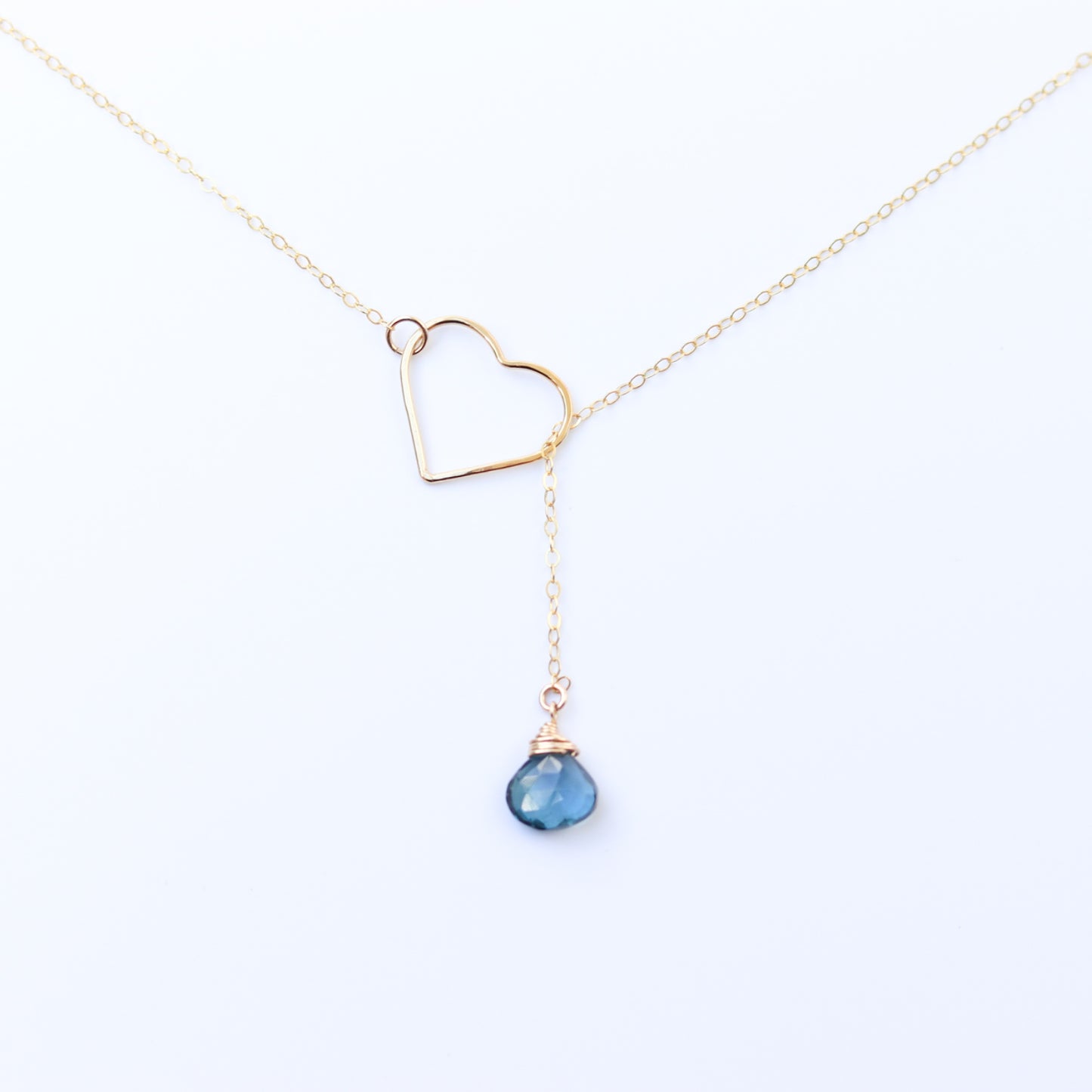 Maile Necklace London Blue Topaz