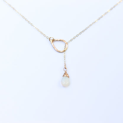 Maile Necklace Opal