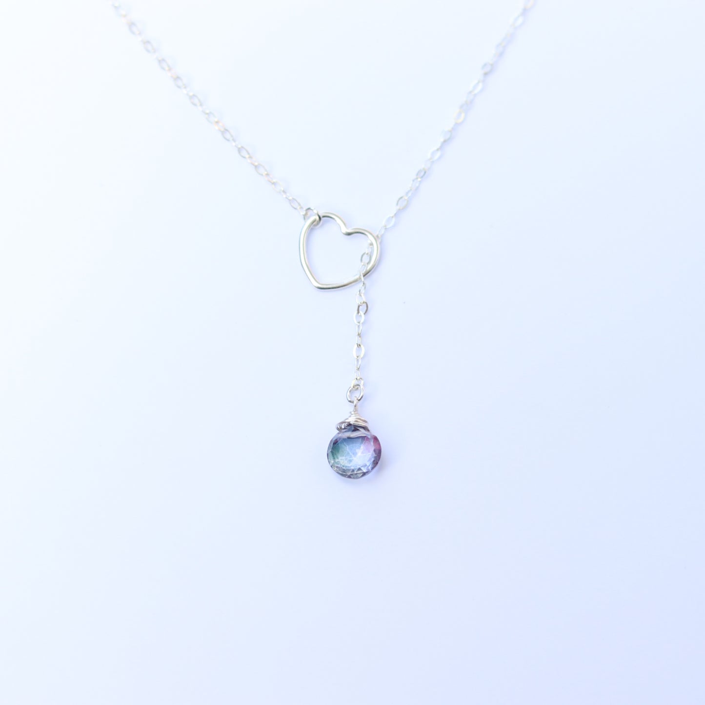 Maile Necklace Mystic Quartz