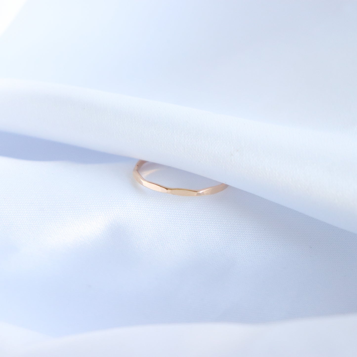 Hammered Stacking Ring