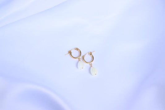 Pikake Thick Hoops