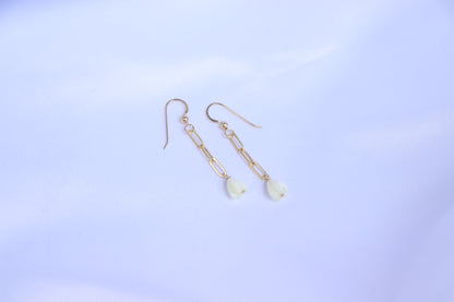 Pikake Paperclip Earrings