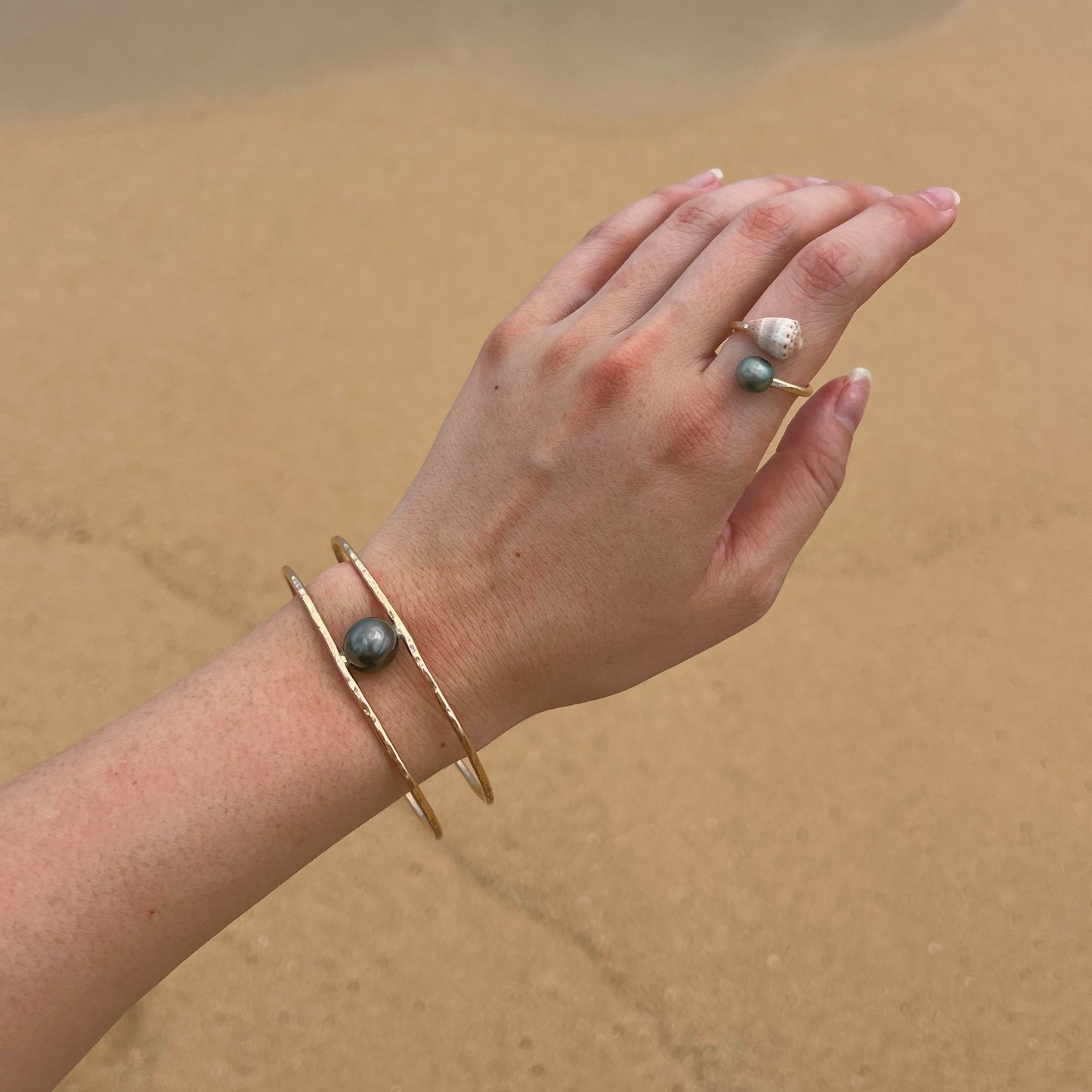 Tahitian Cuff Bangle