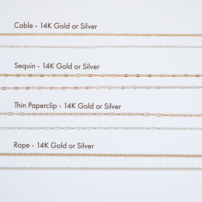 Maile Necklace Tri-Color Necklace