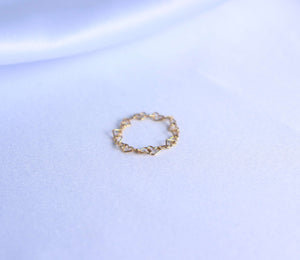 Lani Collection-Heart Chain Ring