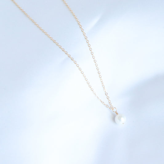White Freshwater Pearl Necklace