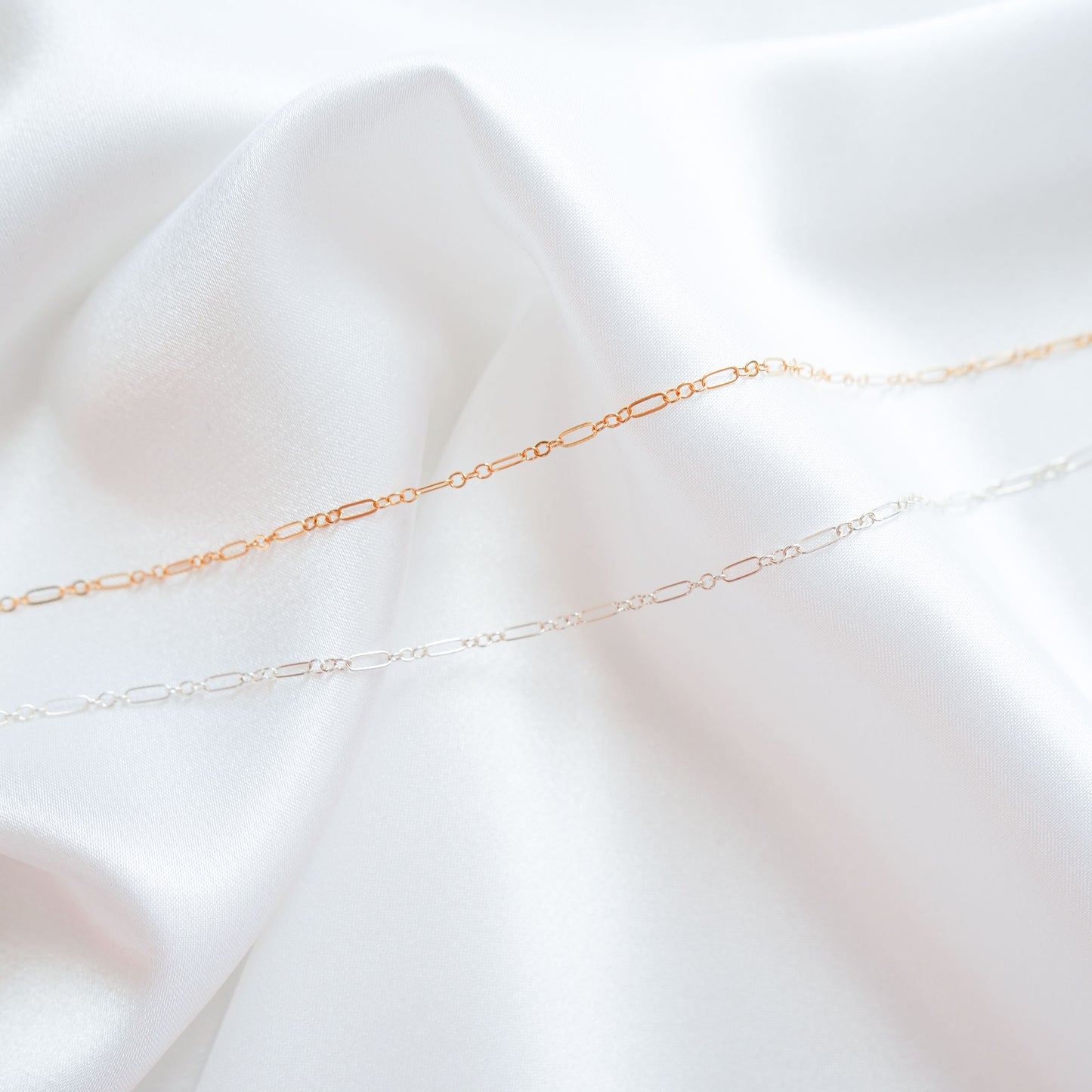 Cable & Thin Paperclip Chain