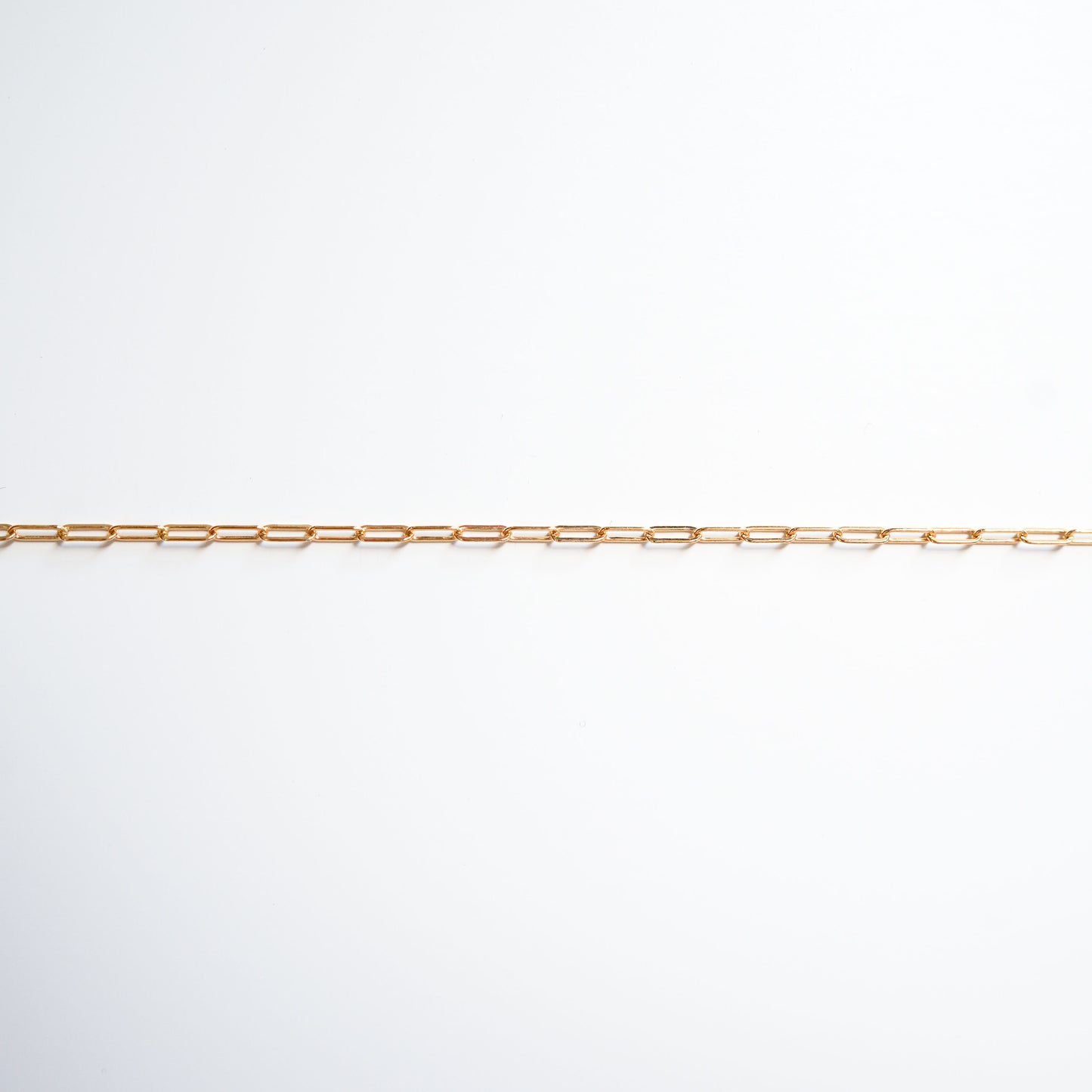 Large Paperclip Chain Gold