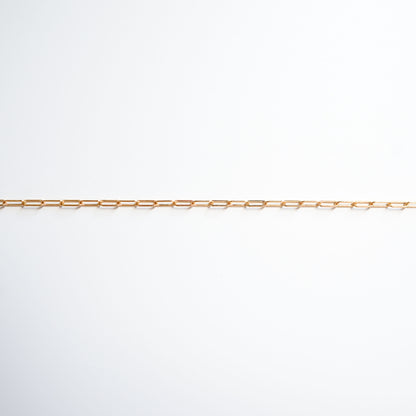 Large Paperclip Chain Gold