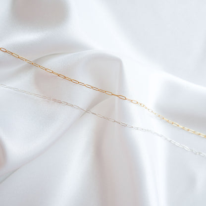 Thin Paperclip Chain