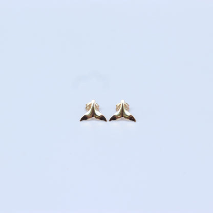 Whale Tail Studs