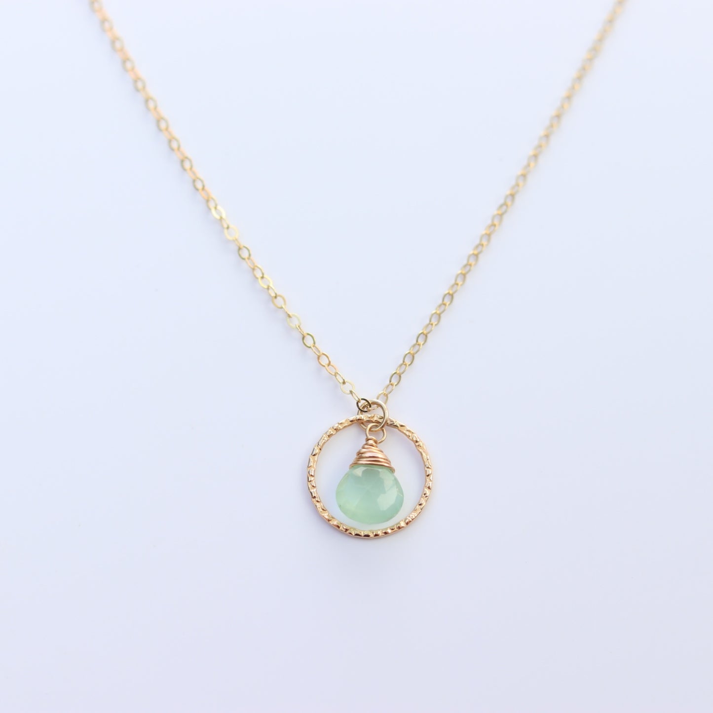 Amira Necklace Chalcedony
